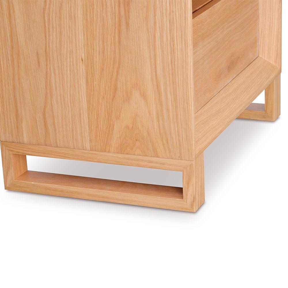 Calibre Furniture Bedside Table Bedside Table - Natural Oak