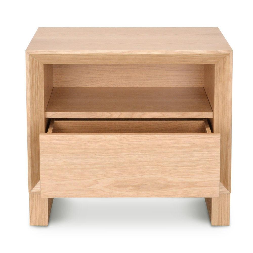 Calibre Furniture Bedside Table Bedside Table - Natural Oak