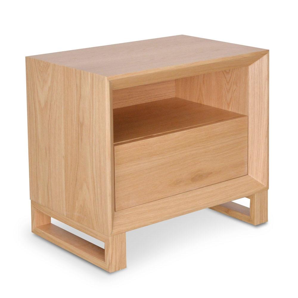 Calibre Furniture Bedside Table Bedside Table - Natural Oak