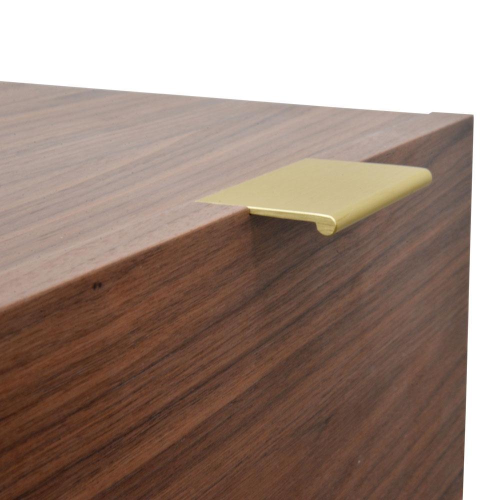 Calibre Furniture Bedside Table Bedside Table - Walnut