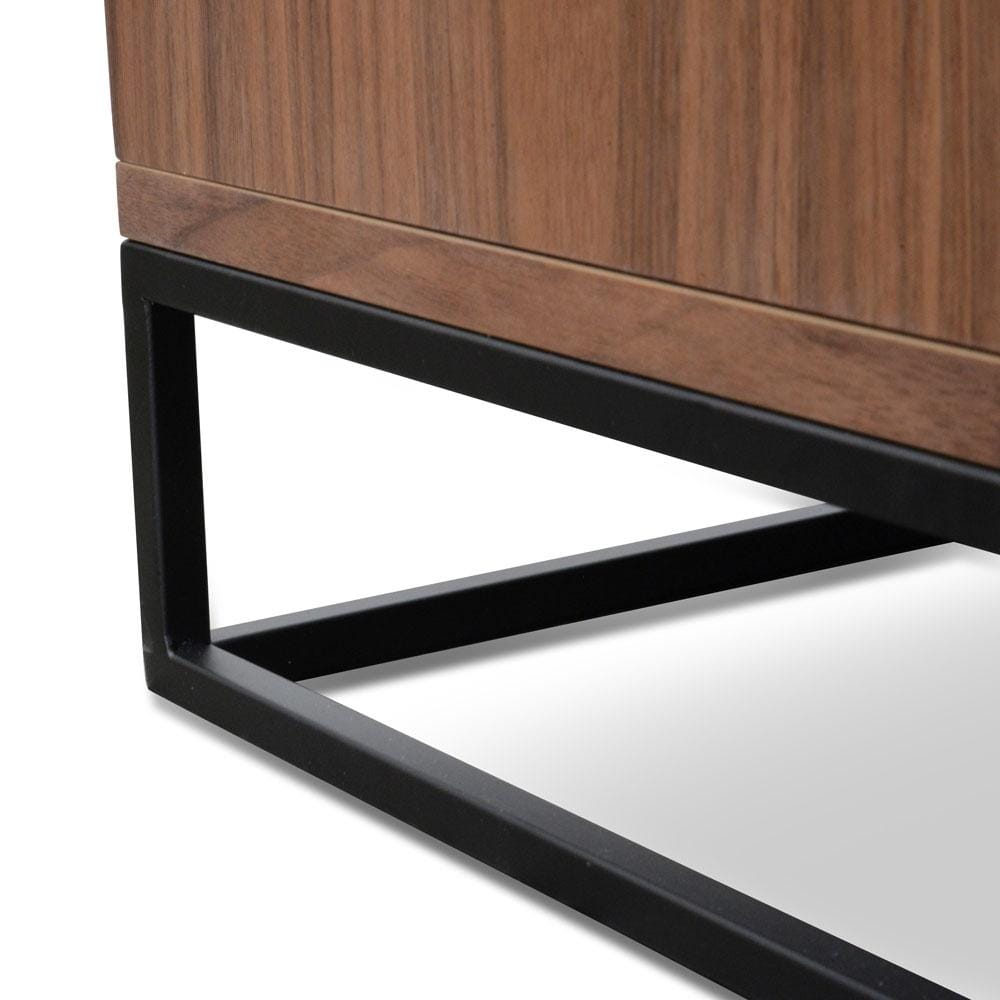 Calibre Furniture Bedside Table Bedside Table - Walnut