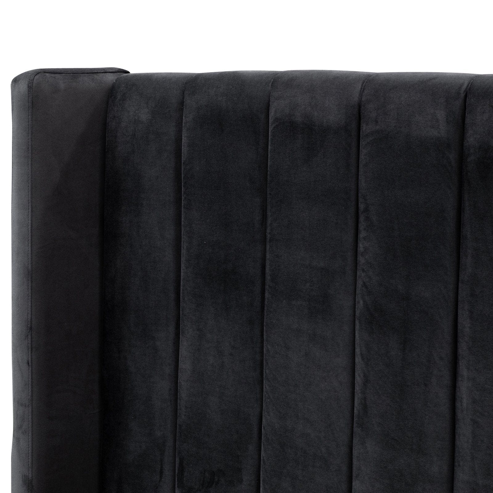 Calibre Furniture Bedframe Calibre Furniture Bed Frame - Black Velvet