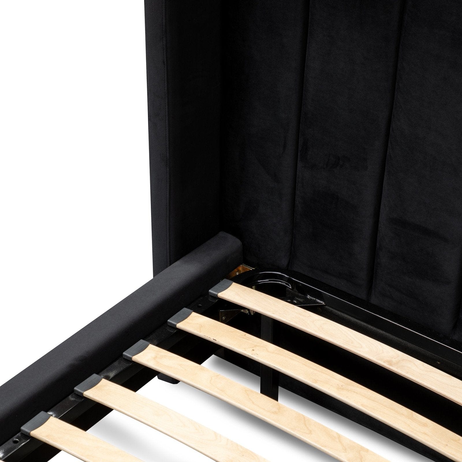 Calibre Furniture Bedframe Calibre Furniture Bed Frame - Black Velvet