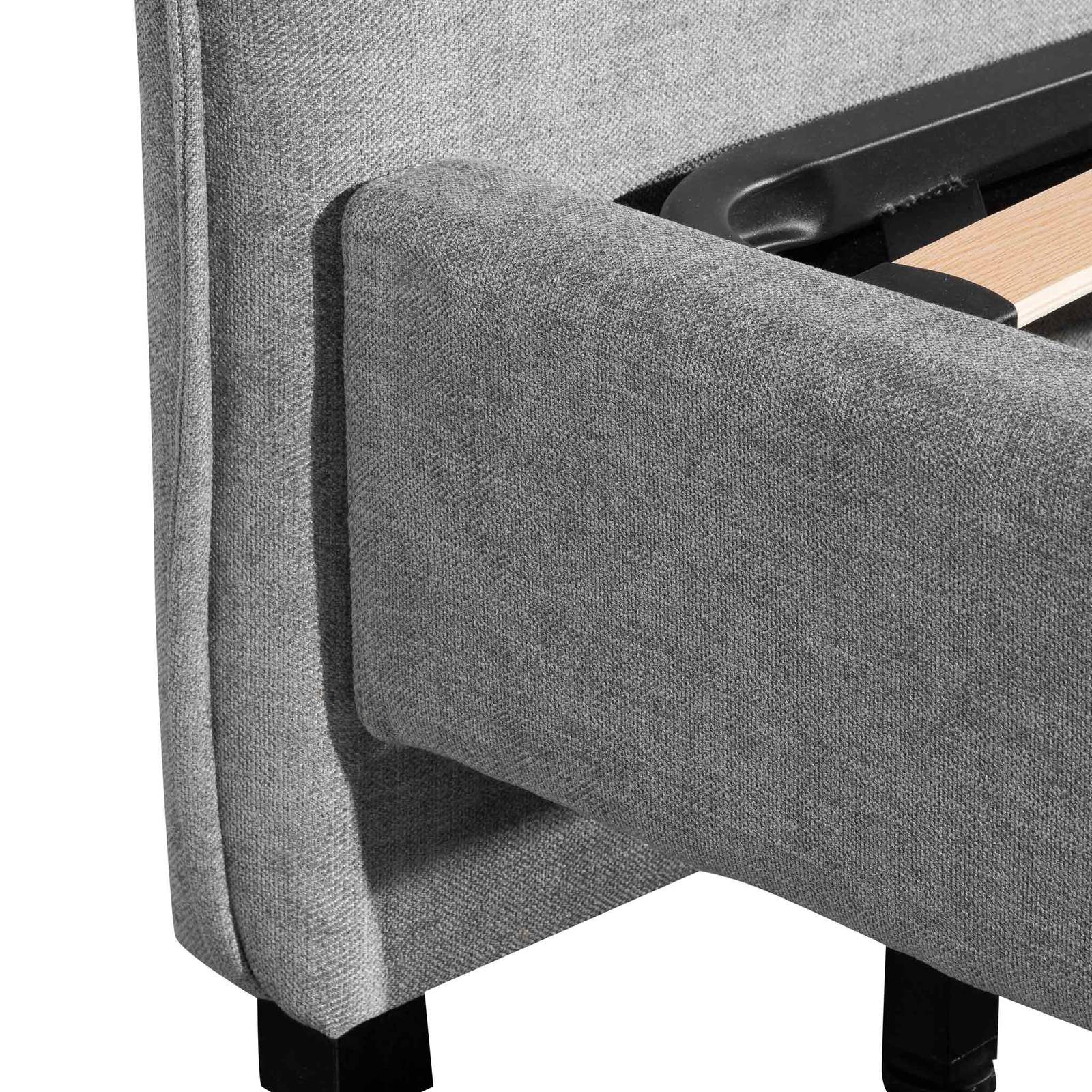 Calibre Furniture Bedframe Calibre Furniture Bed Frame - Flint Grey