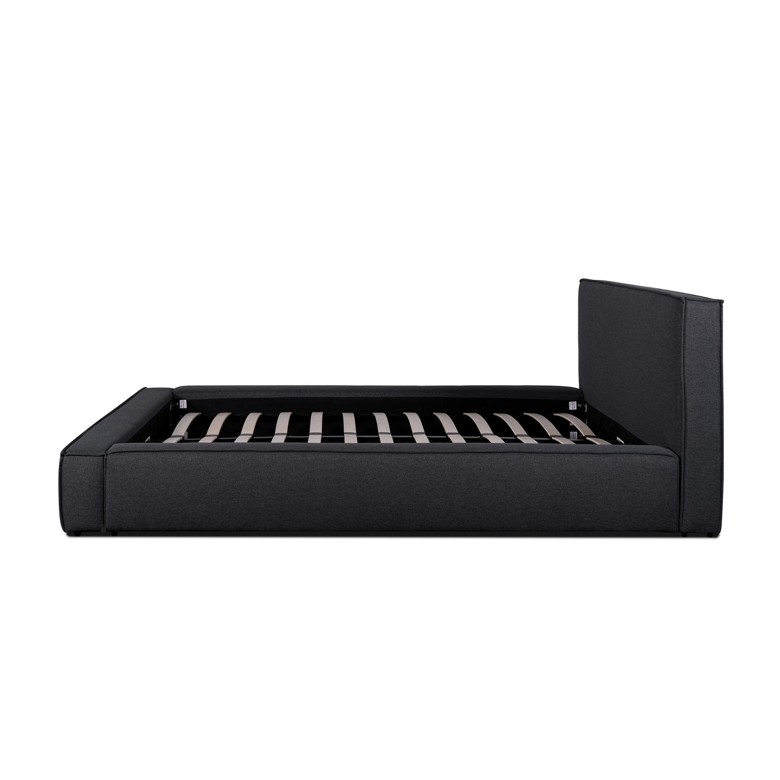 Calibre Furniture Bedframe Calibre Furniture Bed Frame - Fossil Grey Fabric