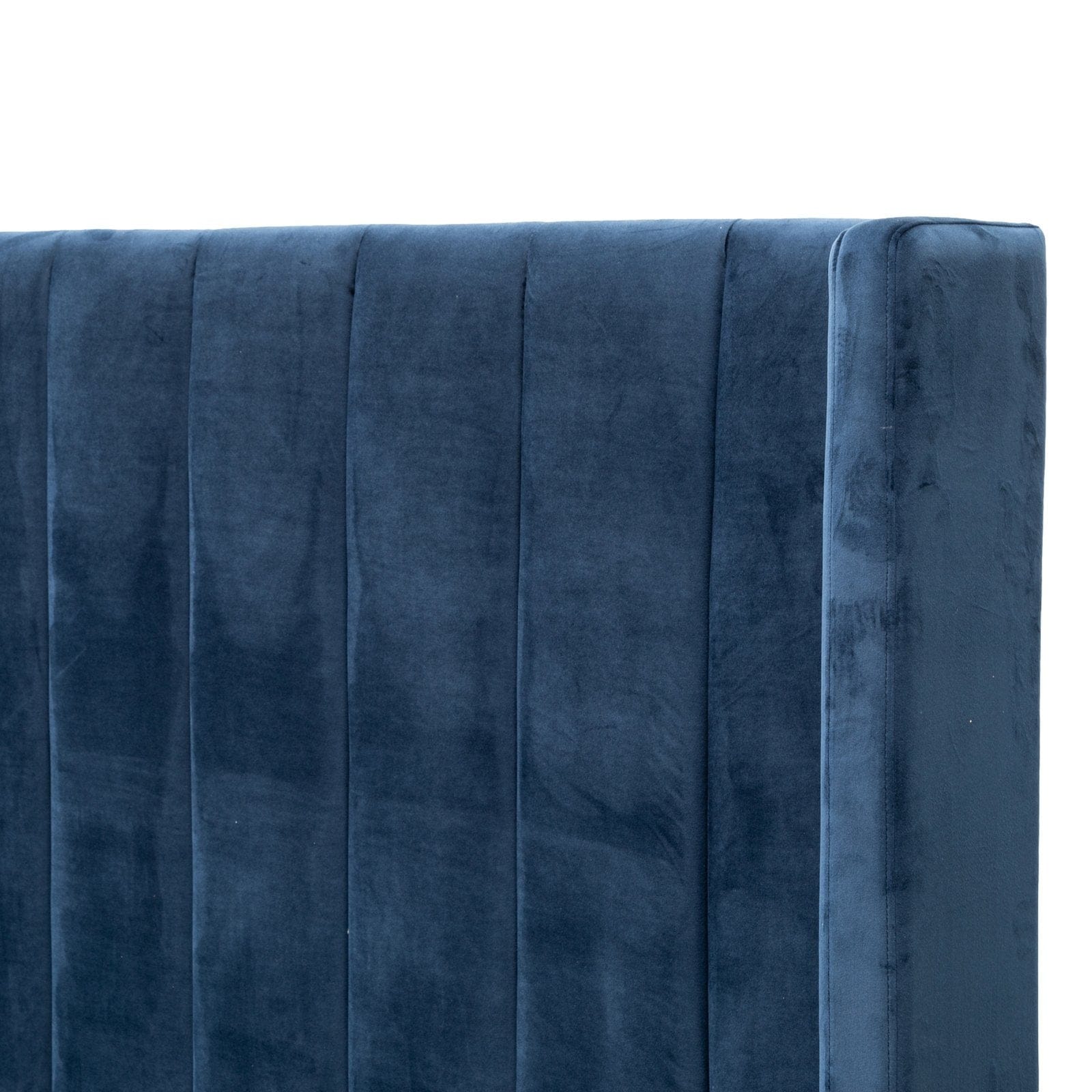 Calibre Furniture Bedframe Calibre Furniture Bed Frame - Navy Velvet
