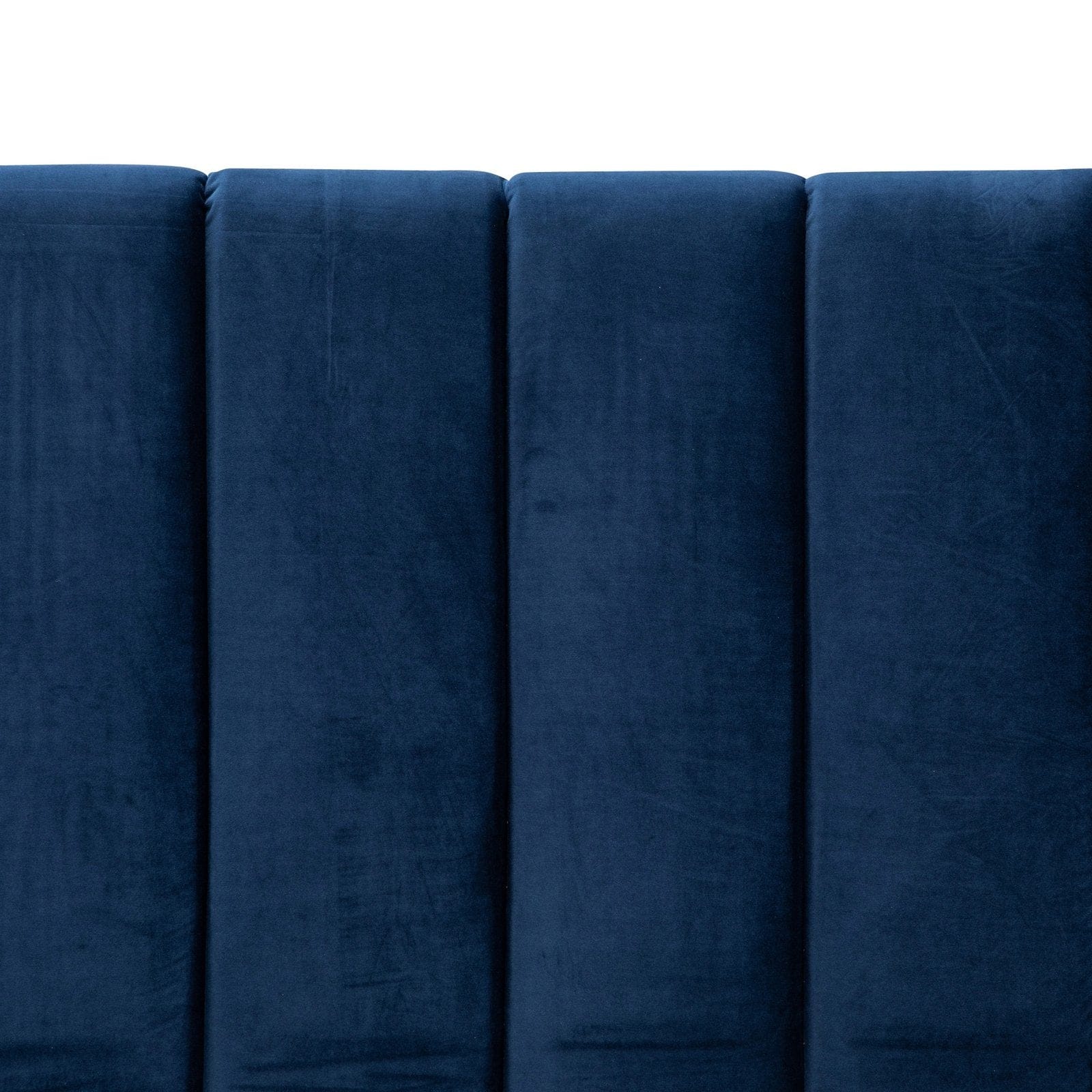 Calibre Furniture Bedframe Calibre Furniture Bed Frame - Navy Velvet