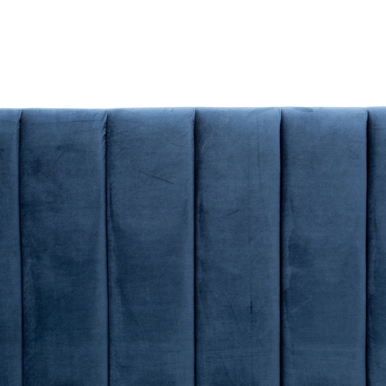 Calibre Furniture Bedframe Calibre Furniture Bed Frame - Navy Velvet