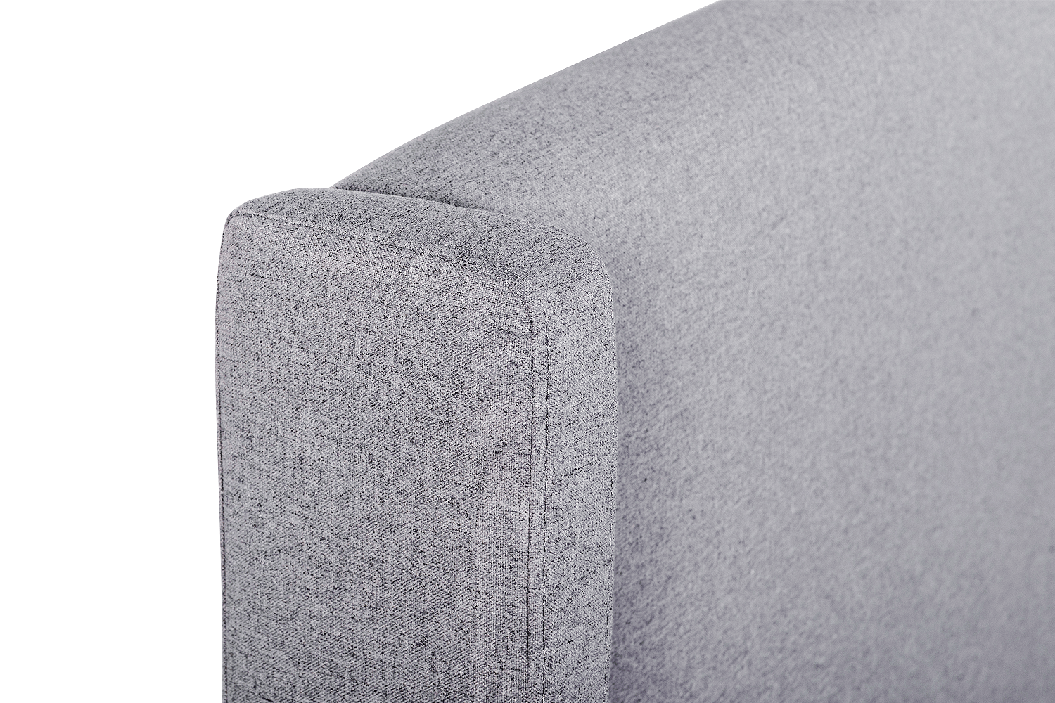 Calibre Furniture Bedframe Calibre Furniture Bed Frame-  Rhino Grey Fabric