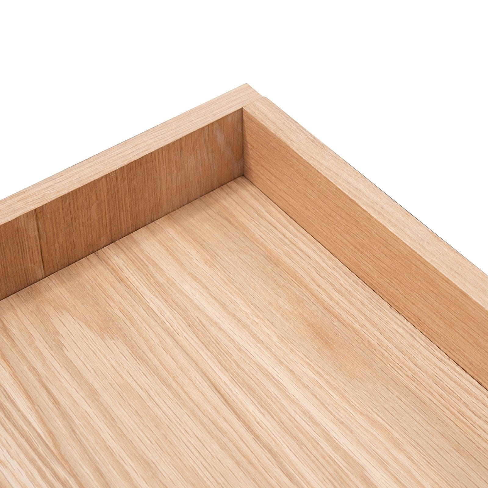 Calibre Furniture Bedside Table Natural Bedside Table - White
