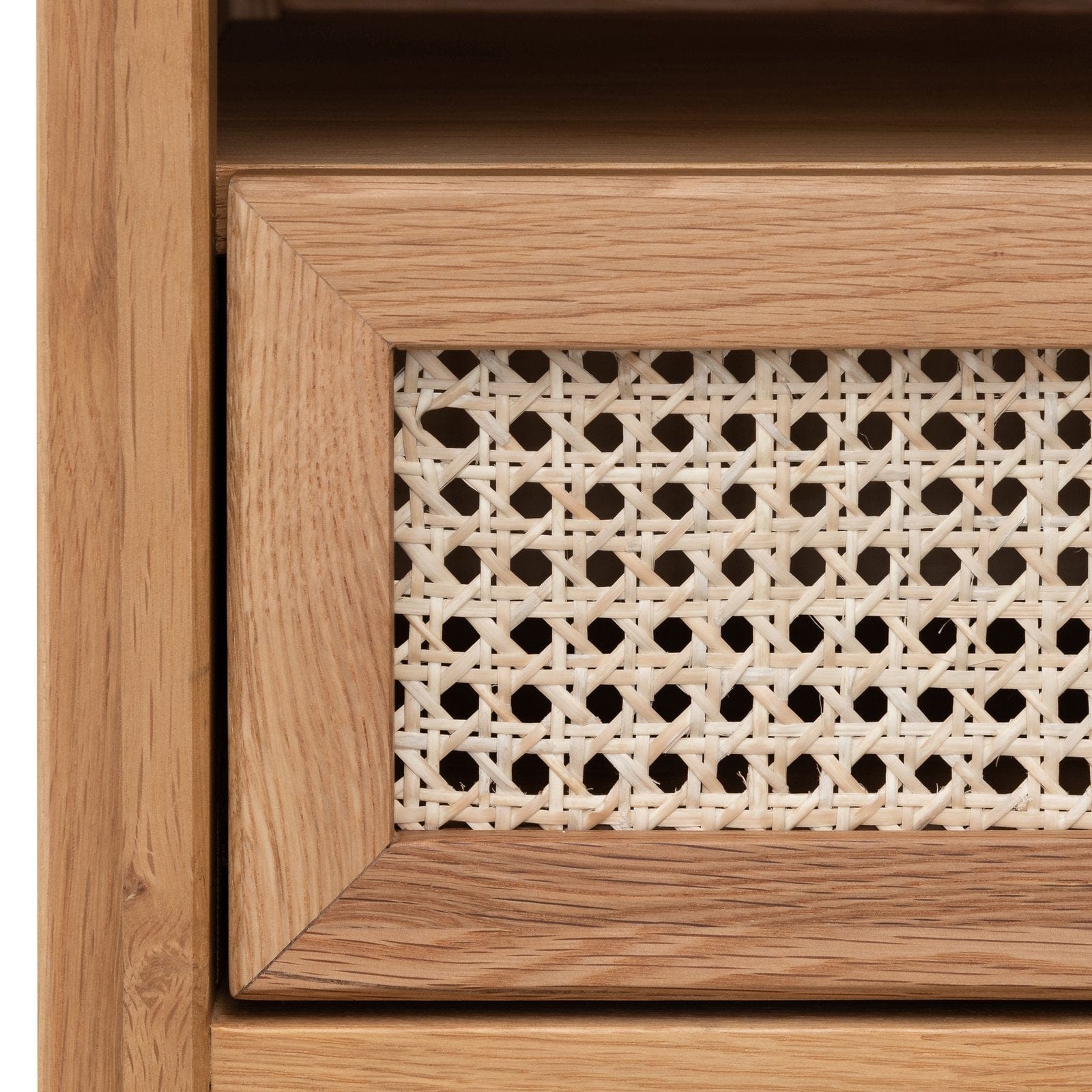 Calibre Furniture Bedside Table Wooden Bedside Table - Natural