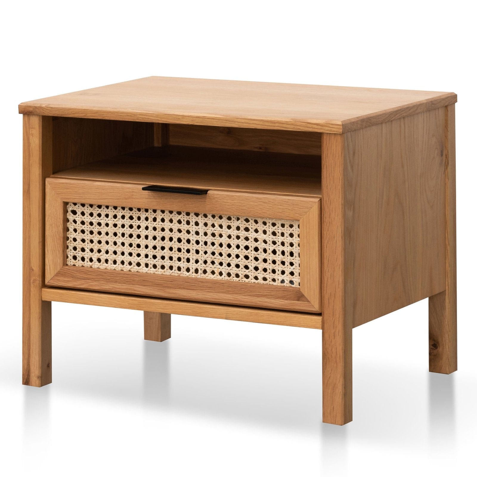 Calibre Furniture Bedside Table Wooden Bedside Table - Natural