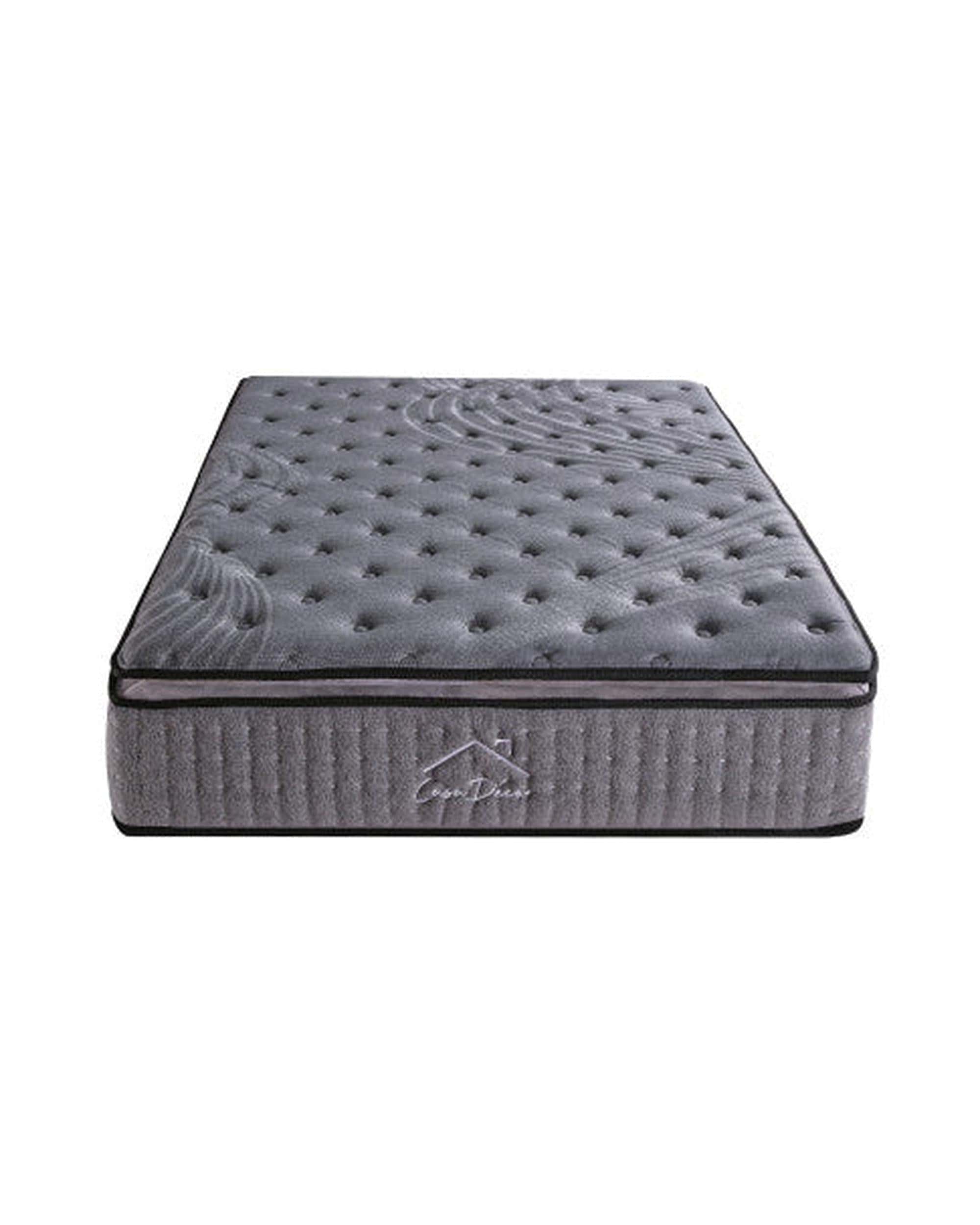 Casa Decor Mattresses Bamboo Charcoal Mattress Pocket Spring Pillowtop 5 Zone 32cm Depth