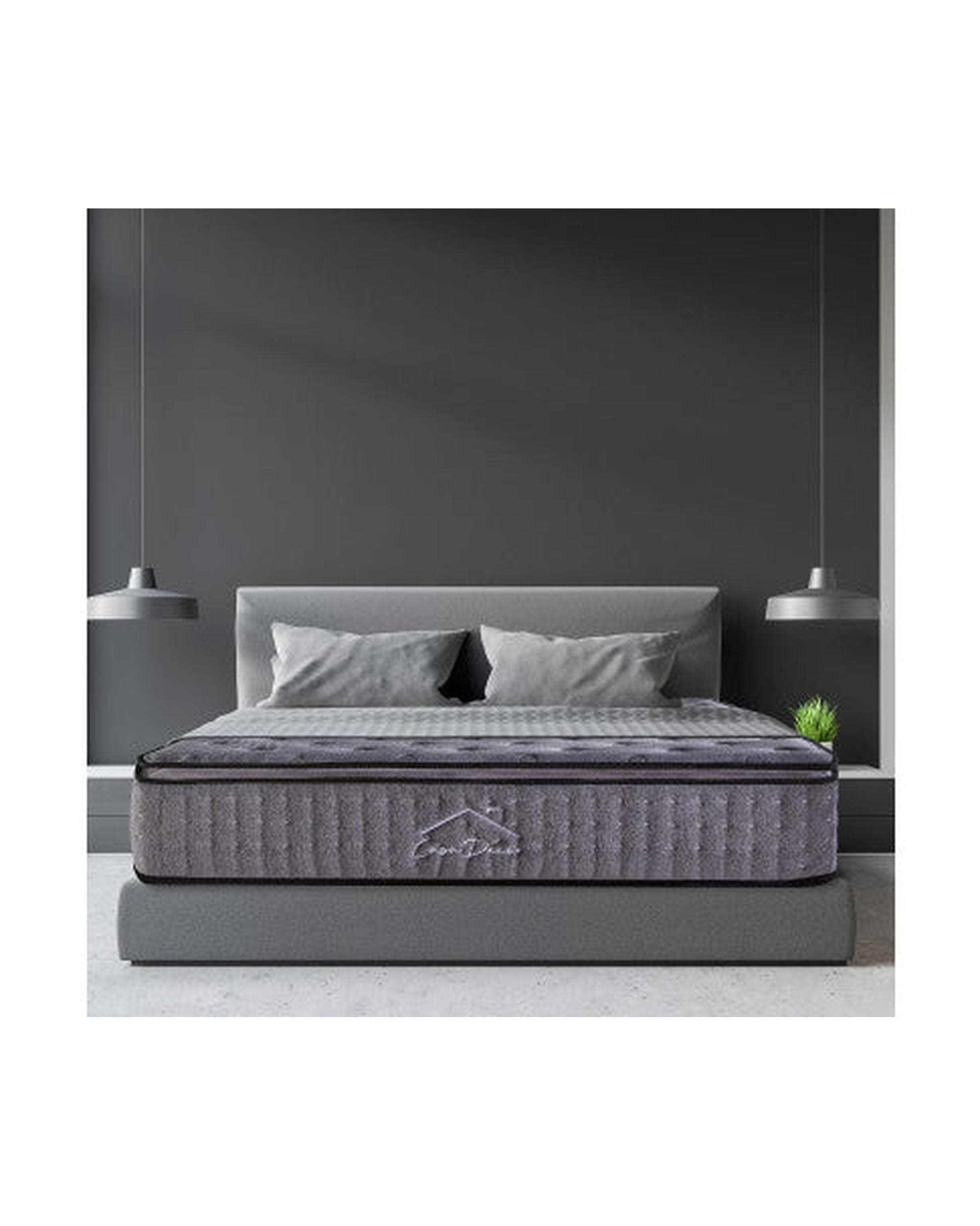 Casa Decor Mattresses Bamboo Charcoal Mattress Pocket Spring Pillowtop 5 Zone 32cm Depth