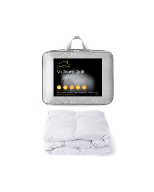 Casa Decor Duvet/Quilt Silk Touch Quilt 360GSM All Seasons Antibacterial Hypoallergenic