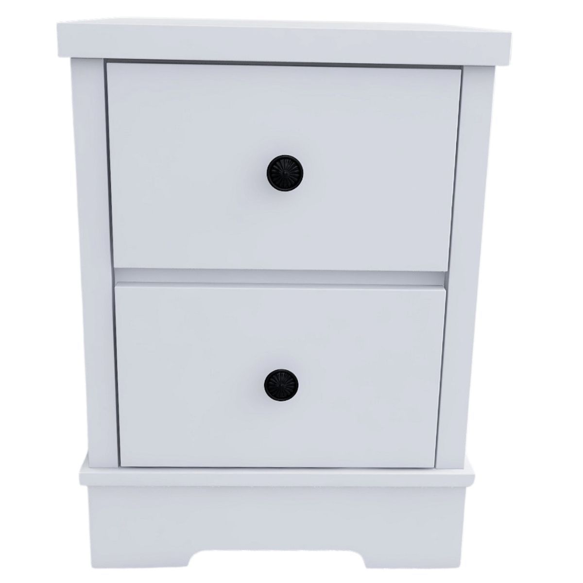 Margaux White Coastal Style Bedside Table Big Bedding Australia