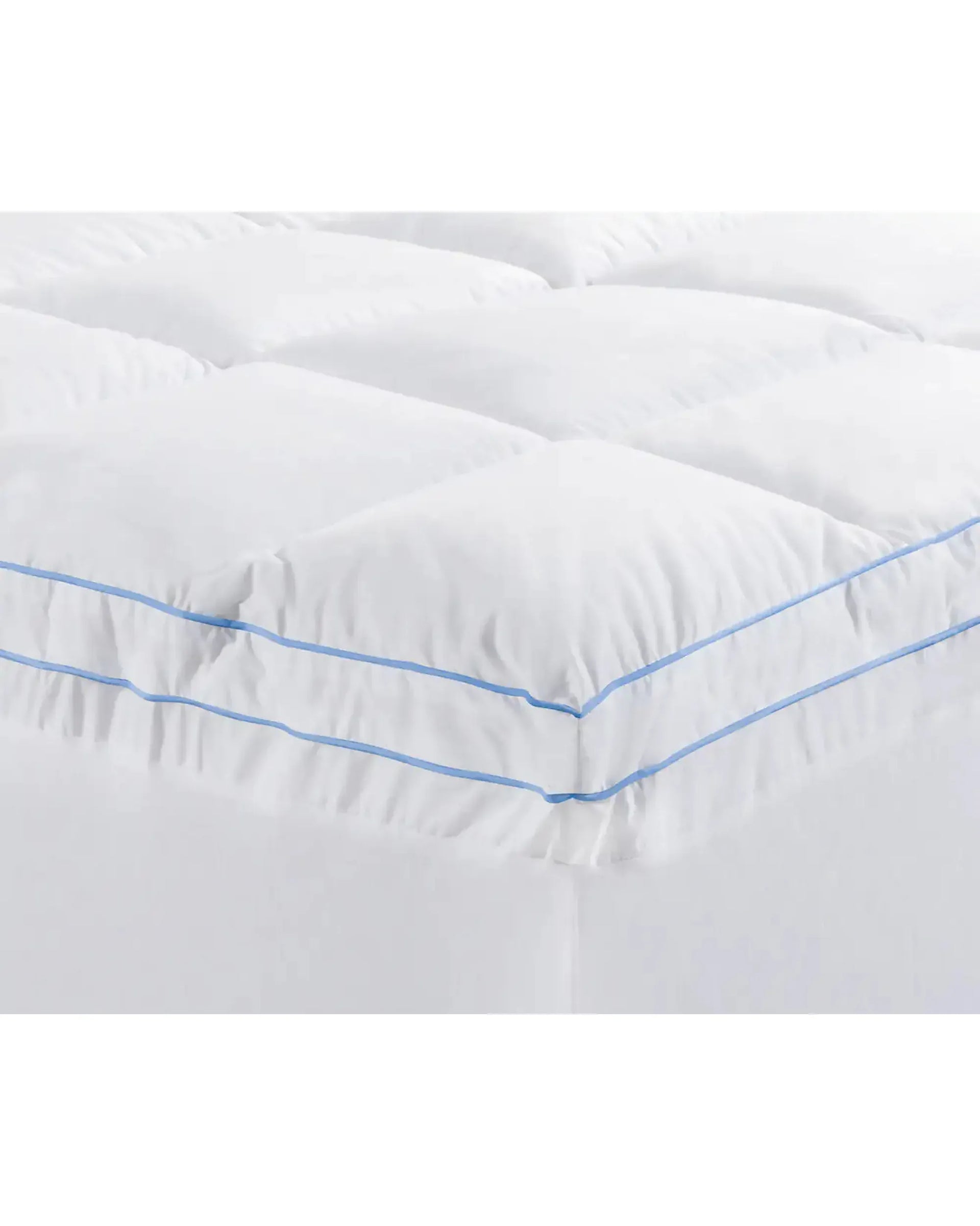 Cloudland Mattress Topper Cloudland 750GSM Memory Resistant Microball Bed Mattress Topper - White