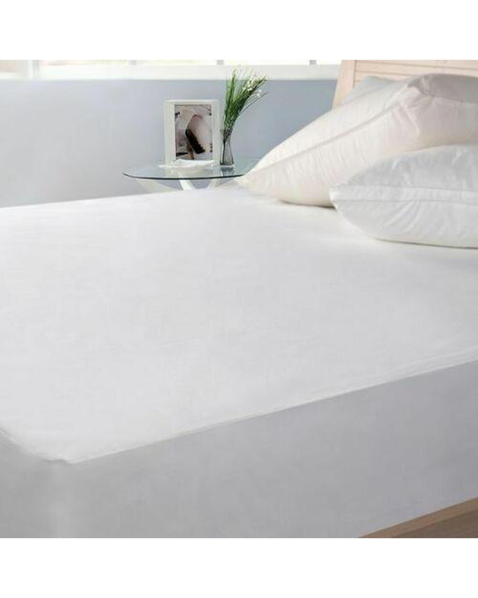 Cloudland Mattress Protector Cloudland Waterproof Cotton Mattress Protector - White