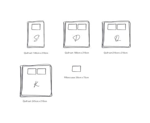 Cosy Club Quilt Cover Cosy Club Duvet Cover Quilt Set Flat Cover Pillow Case Blush Beige Inspired