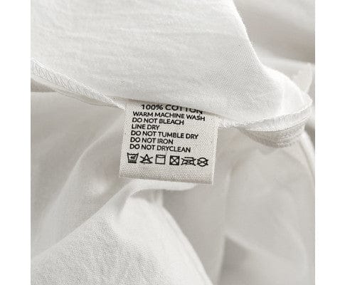 Cosy Club Quilt Cover Cosy Club Duvet Cover Quilt Set King Flat Cover Pillow Case Essential White