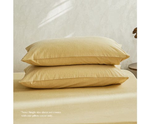 Cosy Club Quilt Cover cosy Club Duvet Cover Quilt Set King Flat Cover Pillow Case Essential Yellow