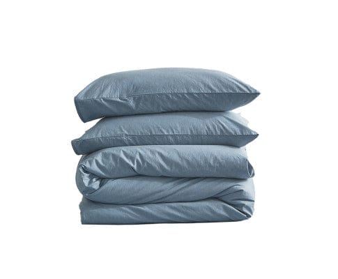 Cosy Club Quilt Cover Cosy Club Duvet Cover Quilt Set King Flat Cover Pillow Case Grey Essential Blue