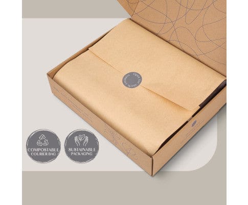 Cosy Club Quilt Cover Cosy Club Quilt Cover Set Cotton Duvet - Orange Brown