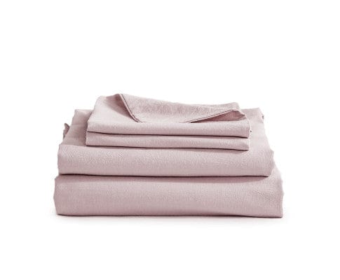 Cosy Club Bed Sheets Cosy Club Sheet Set Bed Sheets Set - Flat Cover Pillow Case Purple Essential