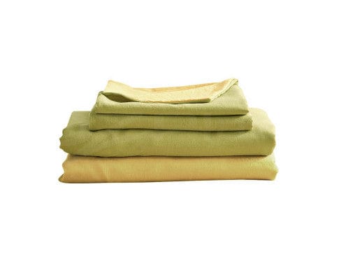 Cosy Club Bed Sheets Cosy Club Sheet Set Bed Sheets Set - Flat Cover Pillow Case Yellow Inspired