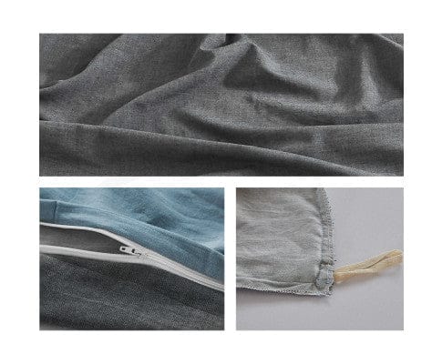Cosy Club Bed Sheets Cosy Club Sheet Set Cotton Sheets - Blue Dark Blue