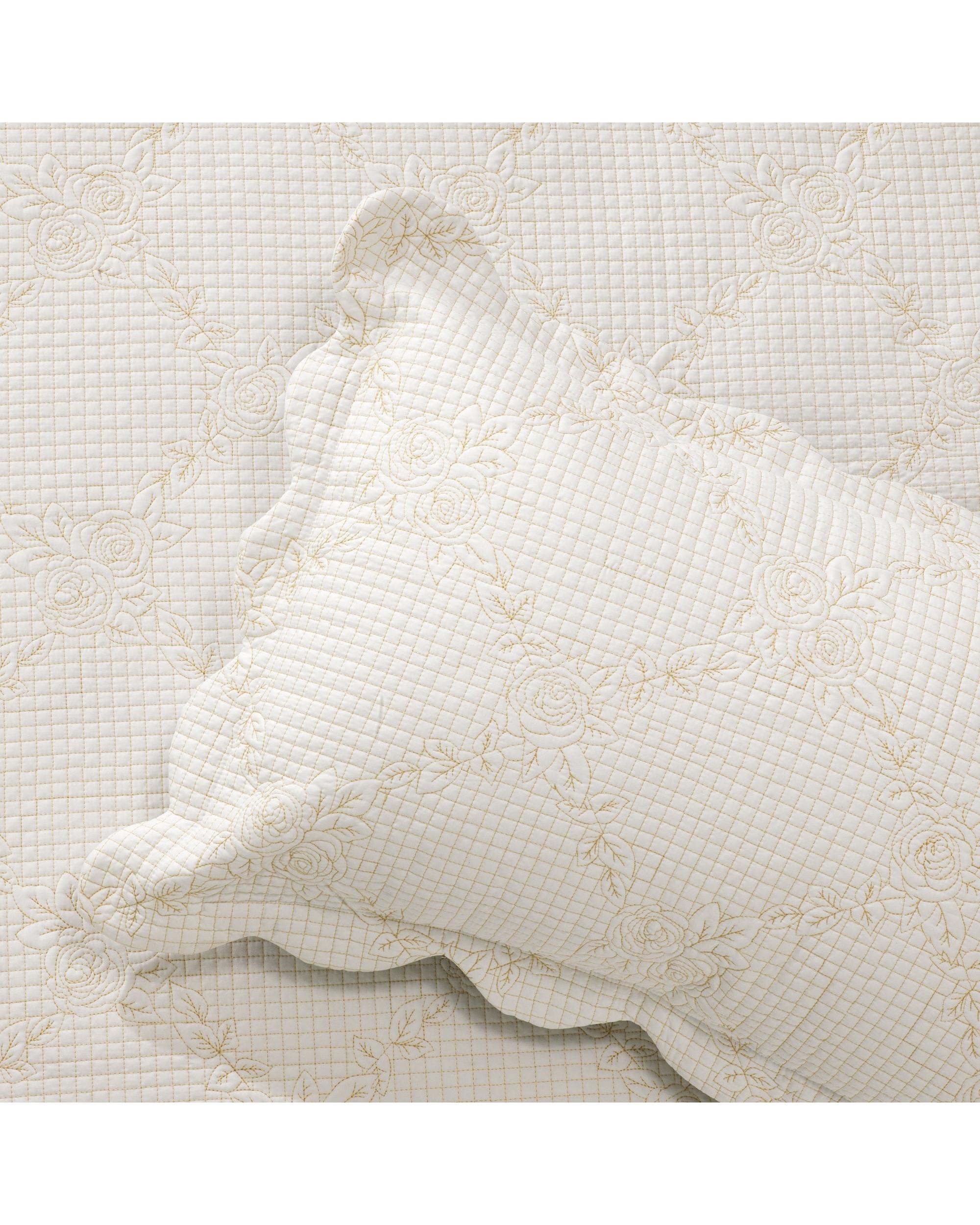 Bianca Bedding BELLE BEDSPREAD SET ECRU Bianca Bedding
