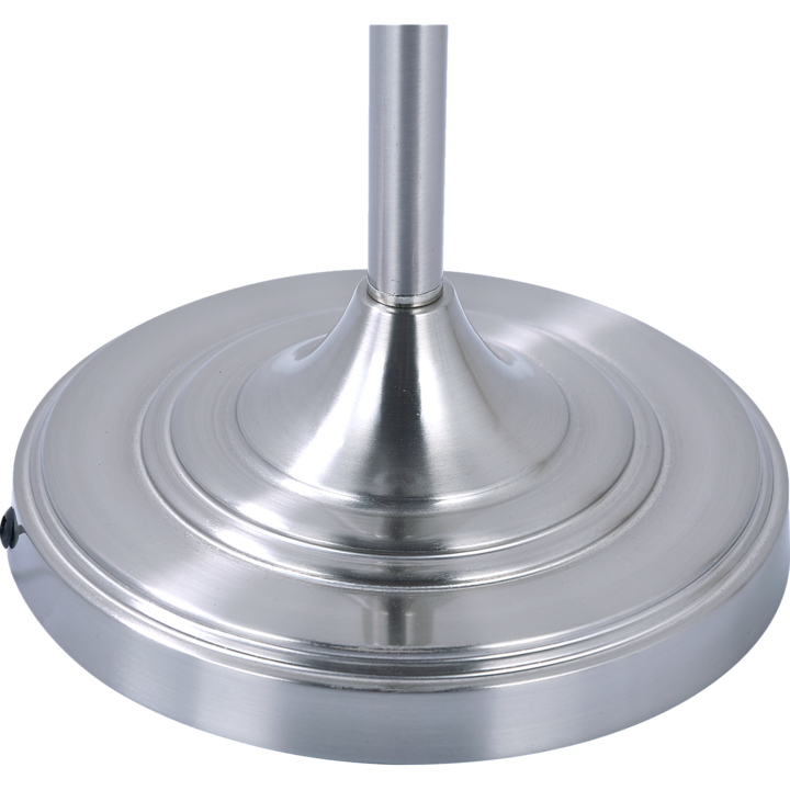 3-Piece Lamp Set with Nickel Finish for Modern Home Palermo