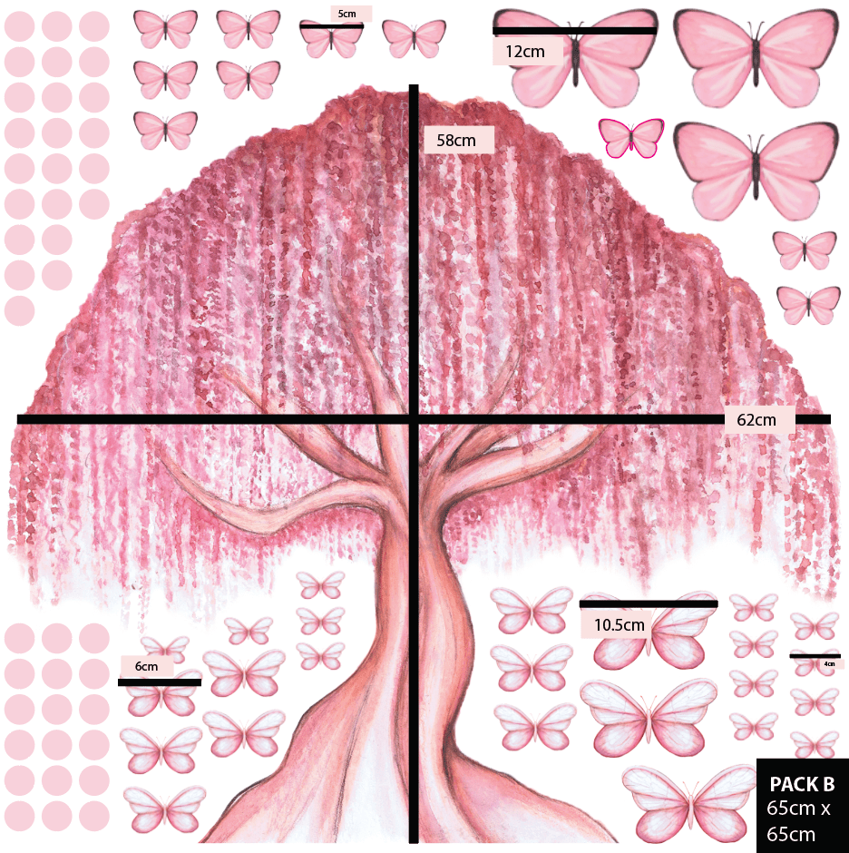 Magic Fairy Tree Polka Art Prints