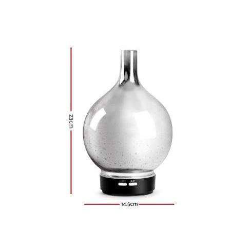 Devanti Diffuser Dark Wood Aroma Diffuser LED Firework 100ml