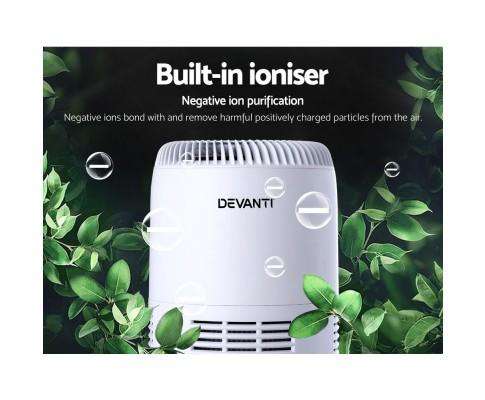 Devanti Purifier Desktop Maximum Air Purifier