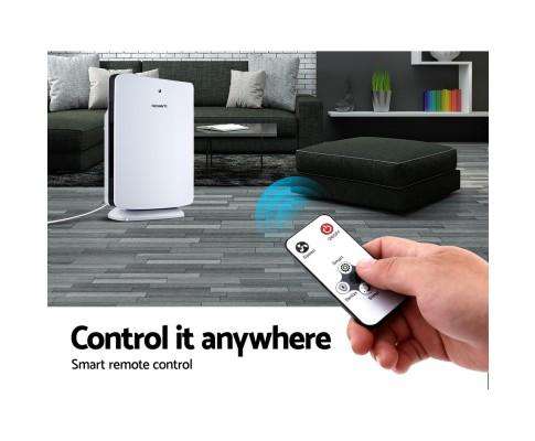 Devanti Purifier Home HEPA Ultimate Air Purifier - Remote Timer - ALLERGEN REMOVER