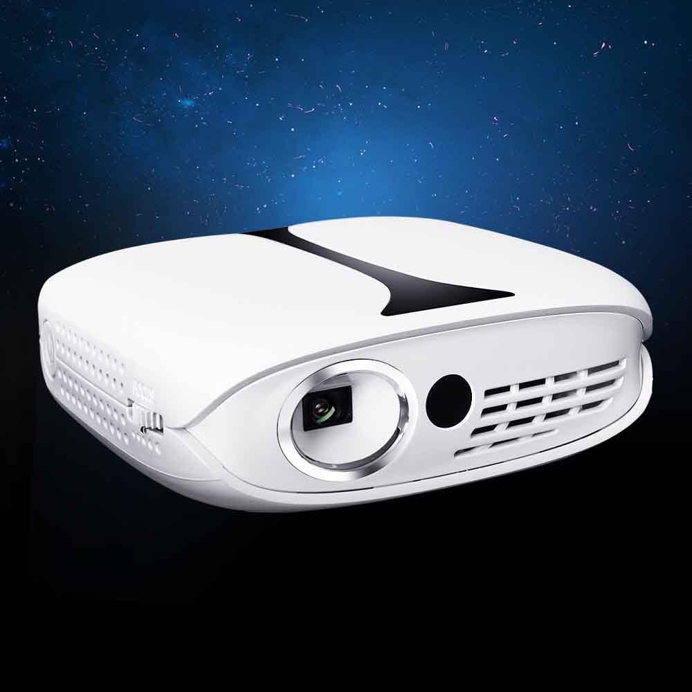 Devanti Projectors Mini Video Projector Wifi USB HDMI Portable 1000 Lumens HD 1080P Home Theater