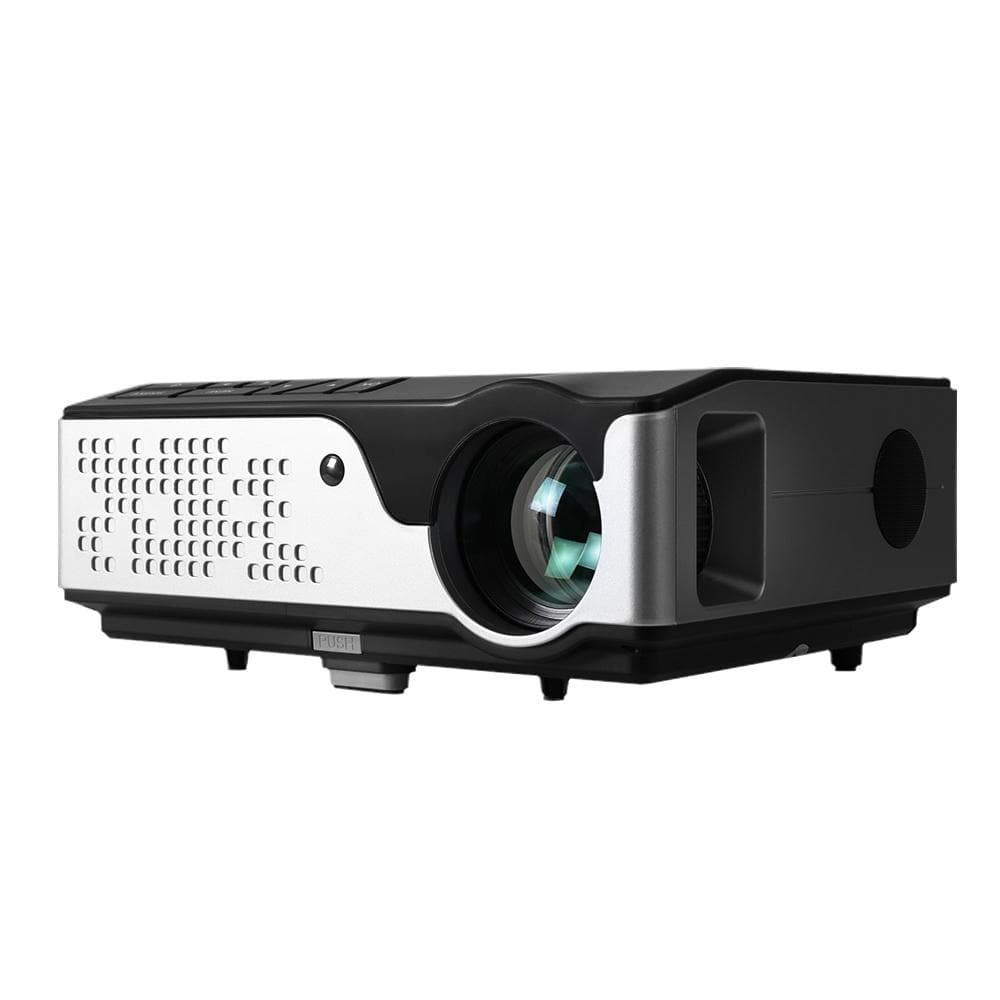 Devanti Projectors Video Projector Wifi USB Portable 4000 Lumens HD 1080P Home Theater Black