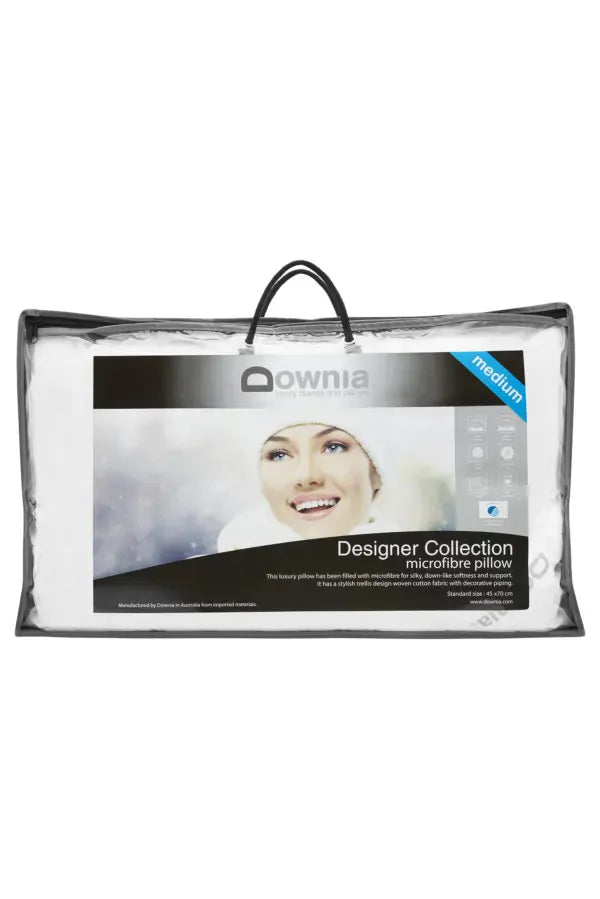 Downia Pillows/Cushions Downia DESIGNER COLLECTION Microfibre Pillow - Medium