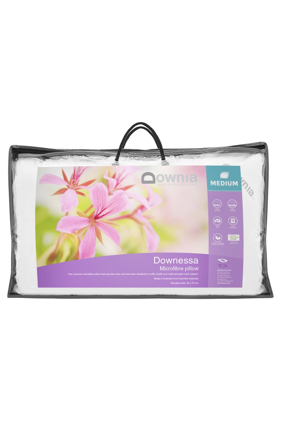 Downia Pillows/Cushions Downia DOWNESSA Microfibre Pillow - Medium
