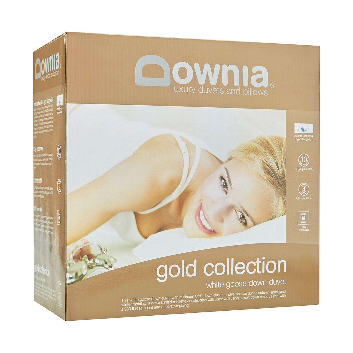 Downia Duvet/Quilt Downia Gold Collection 85 White Goose Down Quilt