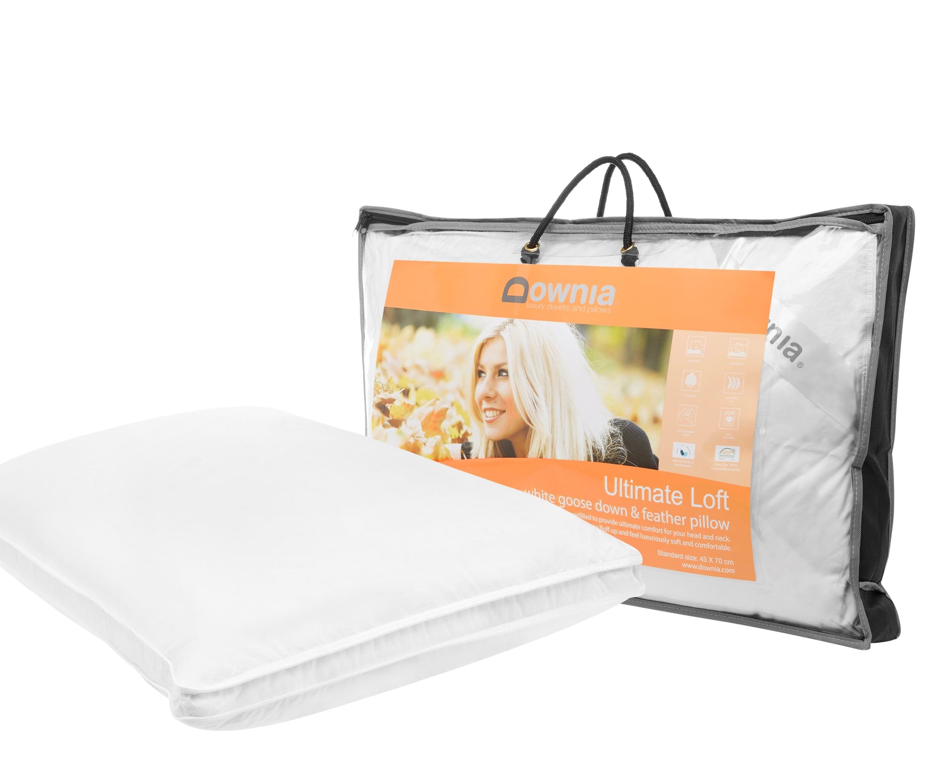 Downia Pillows/Cushions Downia Ultimate Loft 50% WGD Std Pillow