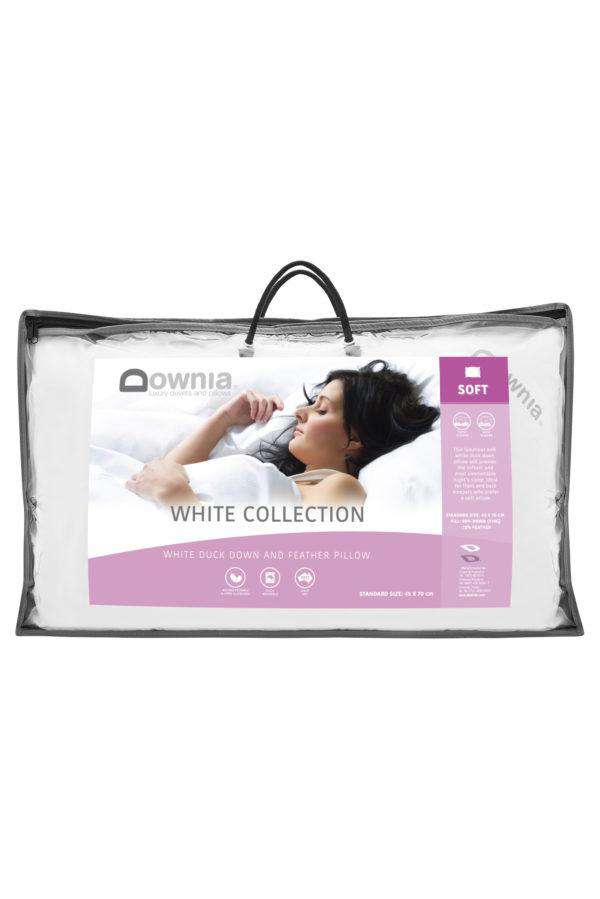 Downia Pillows/Cushions Downia White Collection 85 Goose Pillow