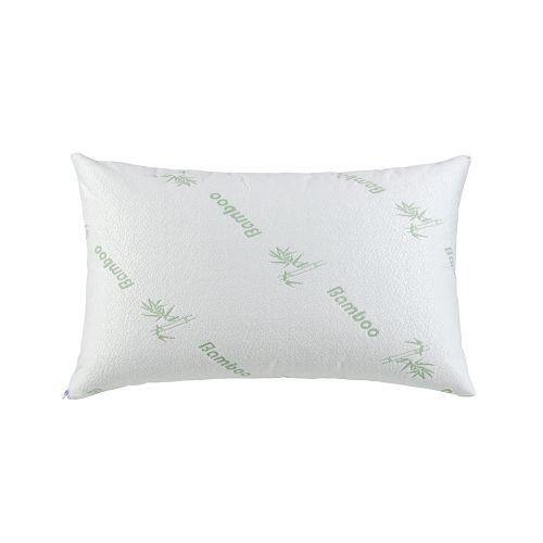 Dreamaker Mattress Protector Dreamaker Bamboo Knitted Waterproof Pillow Protector Twin Pack