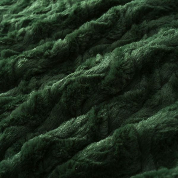Dreamaker Electric Blanket Dreamaker Faux Fur Heated Throw Eden Green
