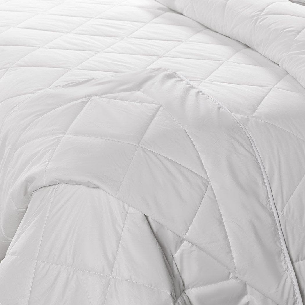 Dreamz Duvet/Quilt 100% Wool Quilt Luxury Doona Duvet Down 600GSM Winter Summer King