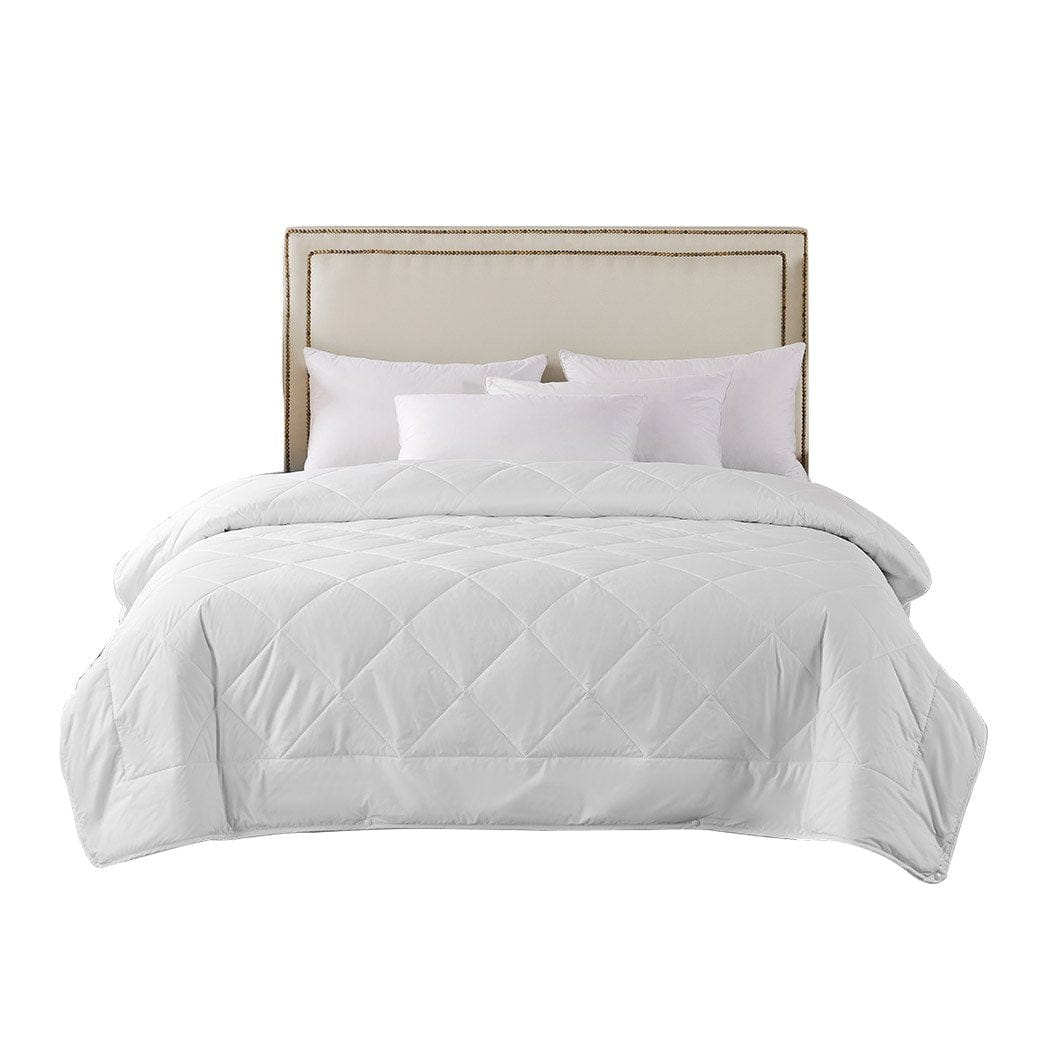 Dreamz Duvet/Quilt 100% Wool Quilt Luxury Doona Duvet Down 600GSM Winter Summer King