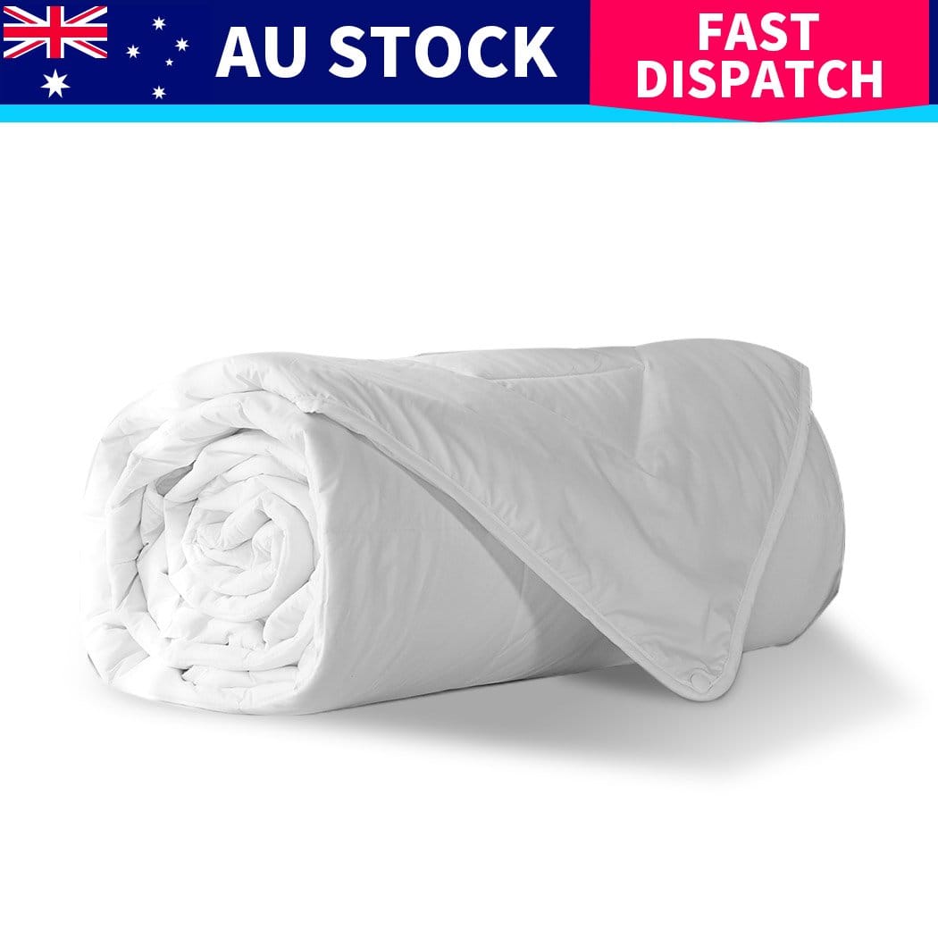 Dreamz Duvet/Quilt 100% Wool Quilt Luxury Doona Duvet Down 600GSM Winter Summer Queen