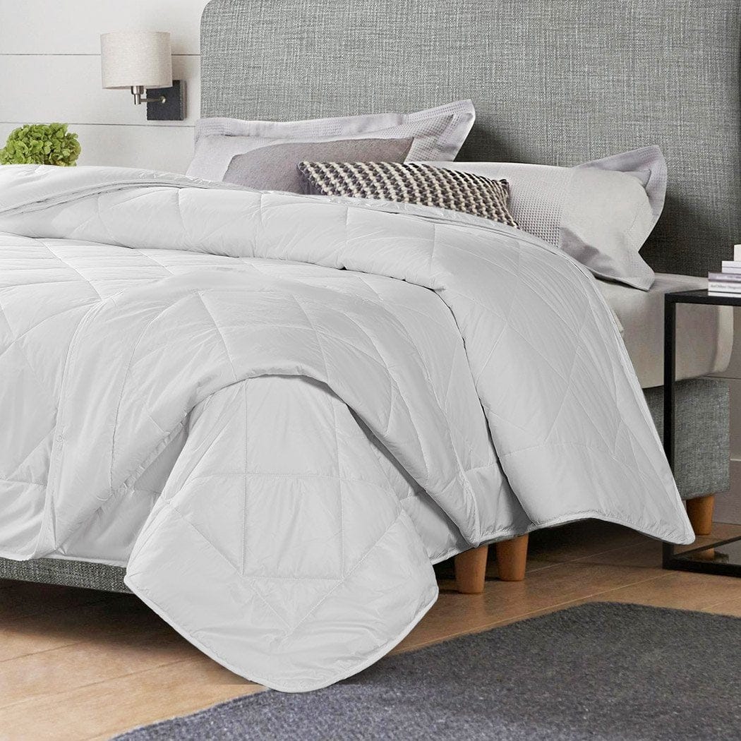 Dreamz Duvet/Quilt 100% Wool Quilt Luxury Doona Duvet Down 600GSM Winter Summer Queen