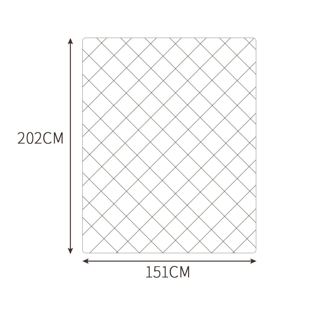 Dreamz Weighted Blanket 11KG Adults Size Anti Anxiety Weighted Blanket Gravity Blankets Pink